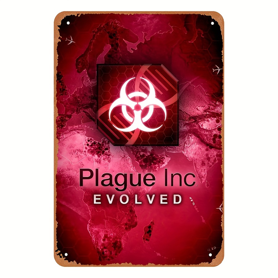 Retro Gaming Decor - Plaque en métal style vintage Plague