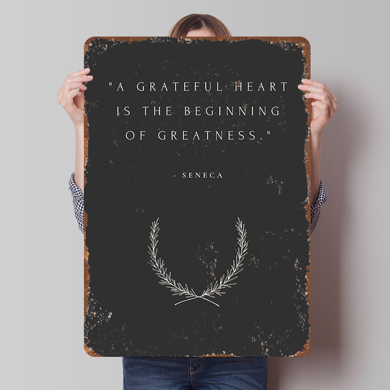 Retro Gaming Quotes - Affiche d'art avec citation stoïcienne de