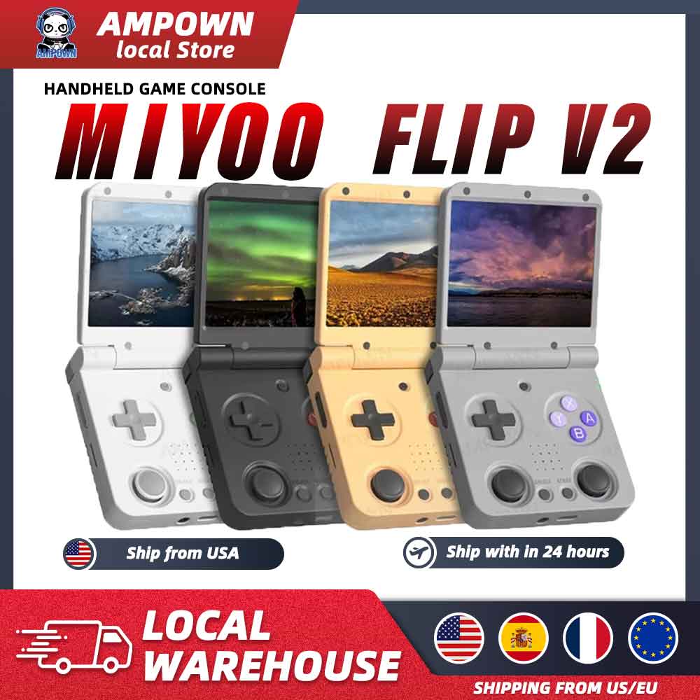 Retro Gaming On Linux - Console de jeu portable MIYOO Flip