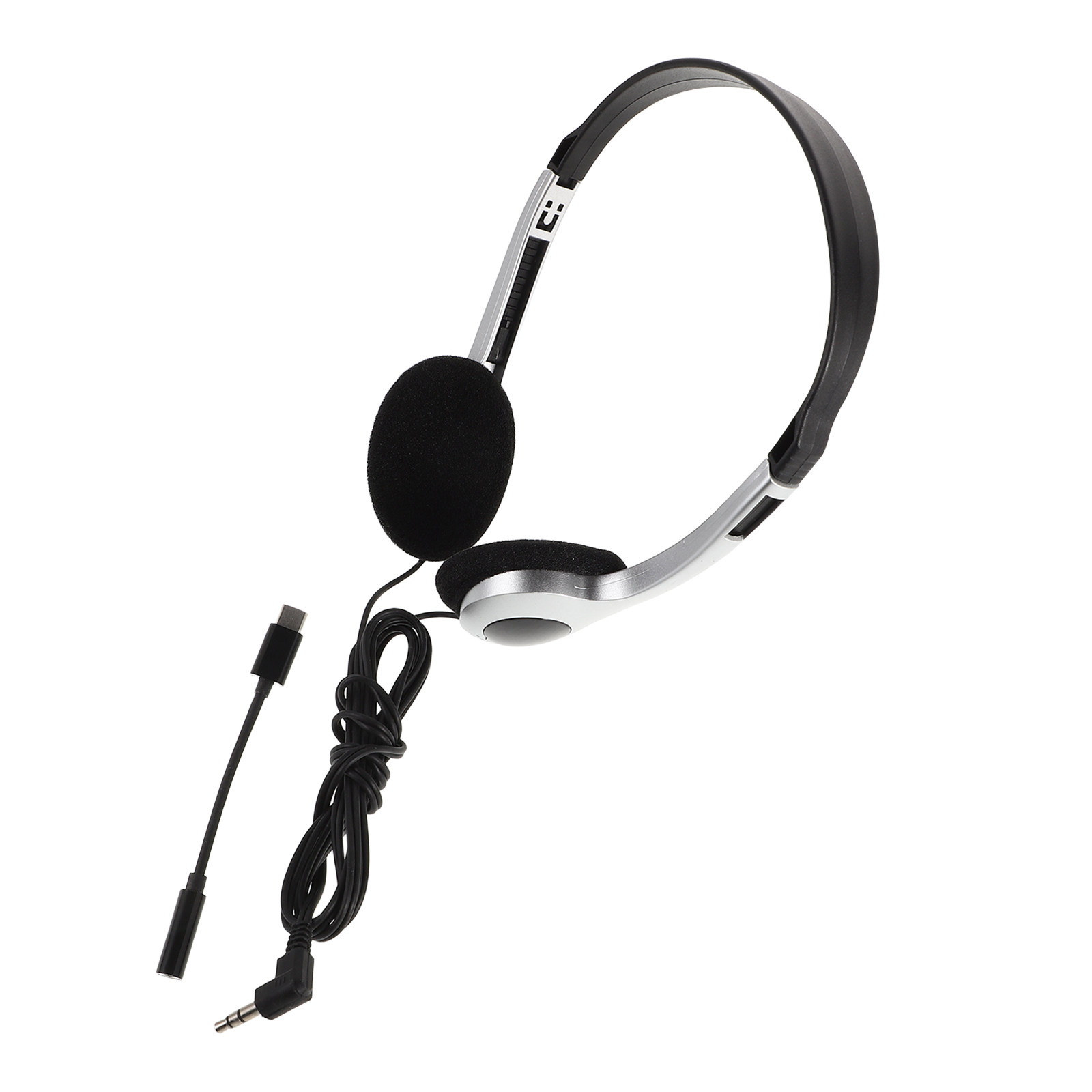 Retro Gaming On Phone - Casque audio filaire rétro argenté pour