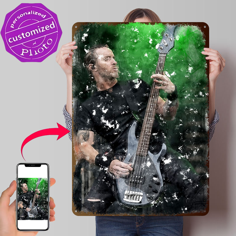 Retro Gaming Gifts For Men - ALTER BRIDGE Brian Marshall – Affiche