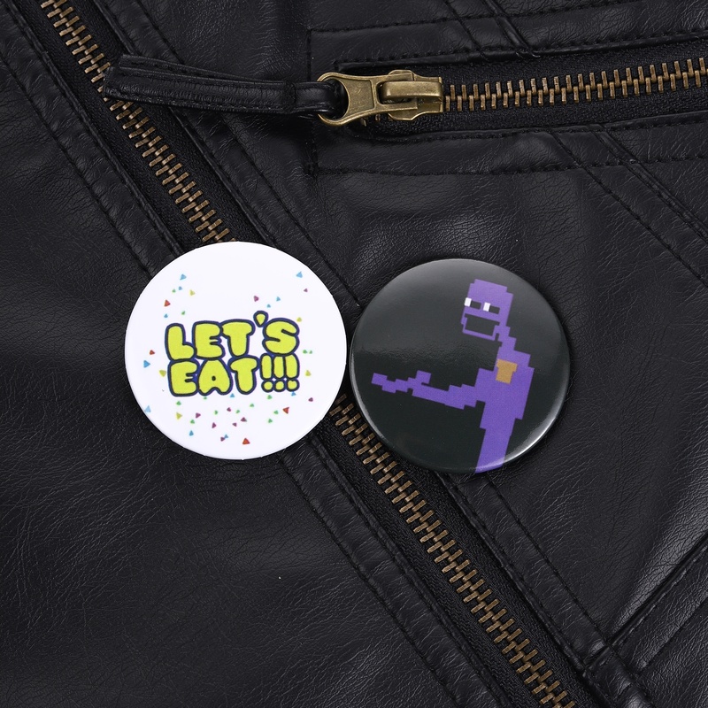 Retro Gaming Quotes - Broche Personnage Antagoniste de Jeu d'Horreur