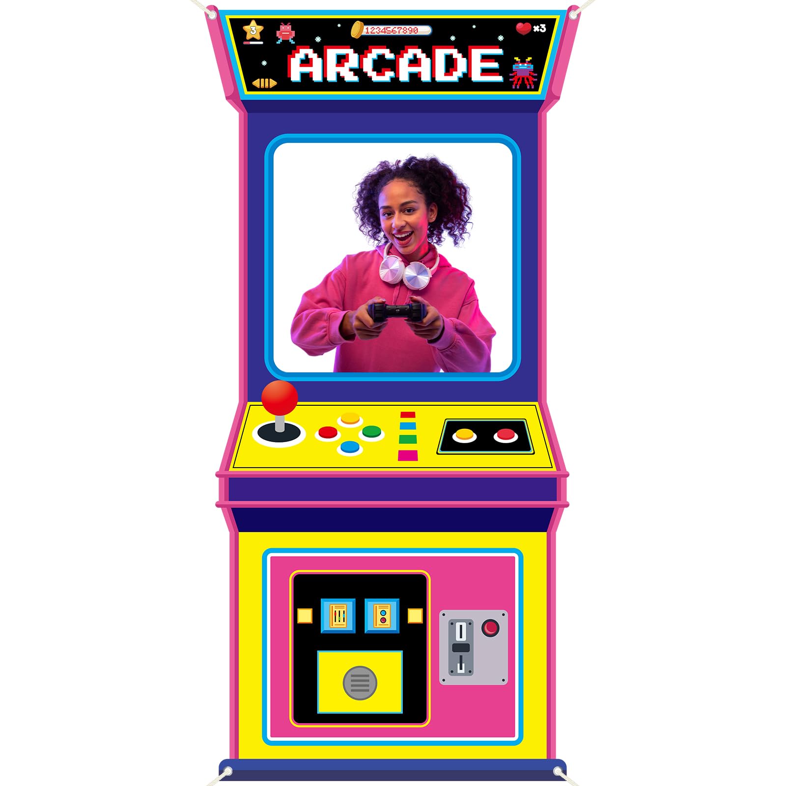 Bannière suspendue décorative  - Retro Gaming Decor avis et prix