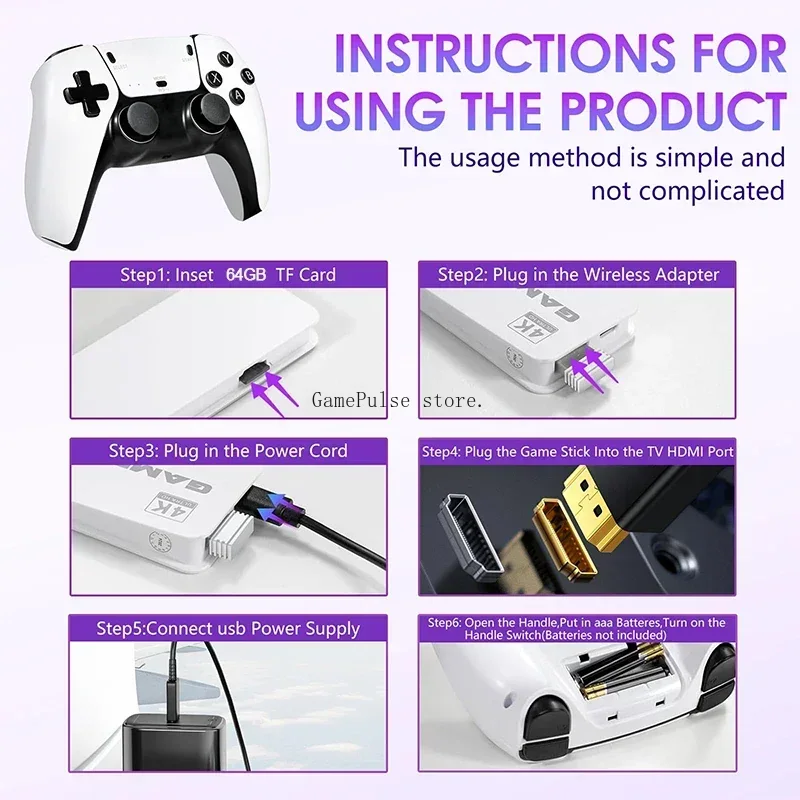 GamePulse M15 Ultra Game Stick - Retro Gaming Tv Box avis et prix