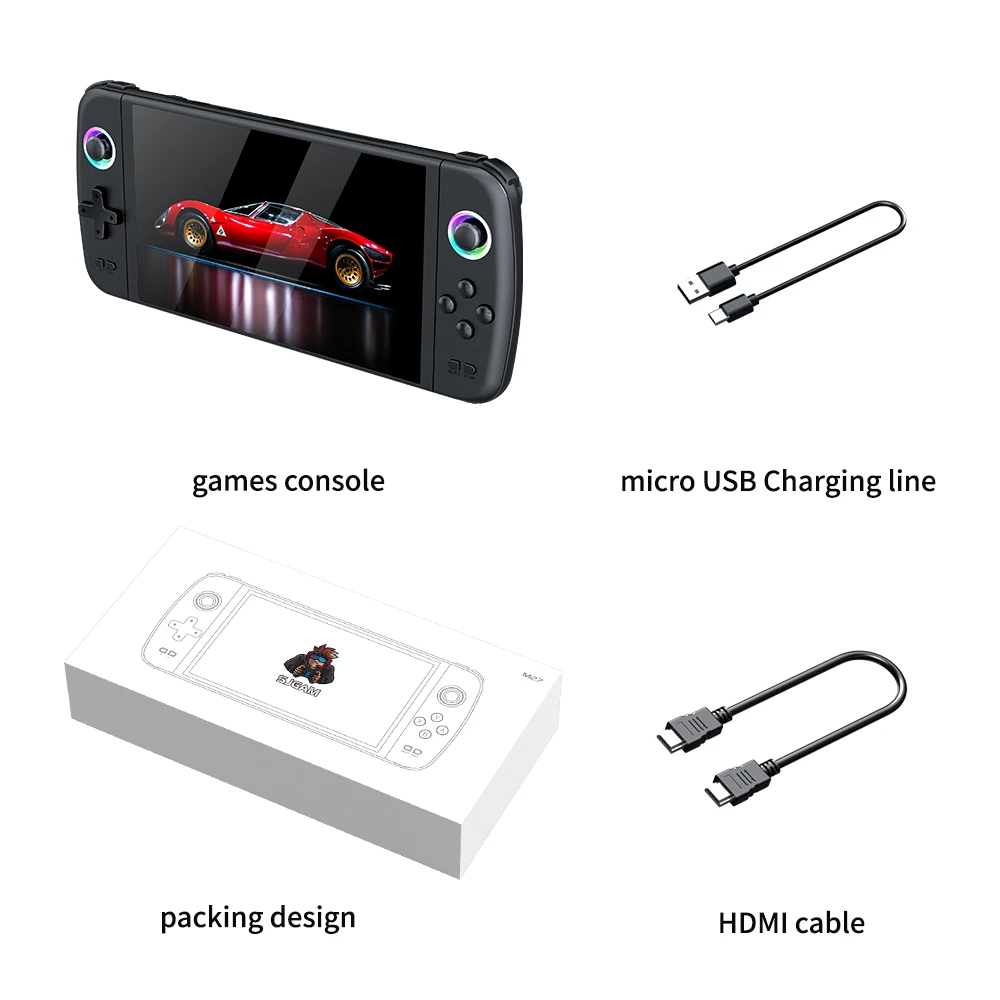 128G M27 lecteur de jeu Portab - Retro Gaming Play Zone avis et prix