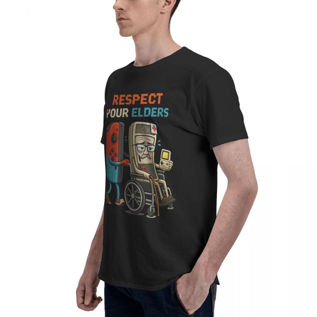 T-shirt pour hommes, en coton, - Retro Gaming Gifts For Men avis et prix