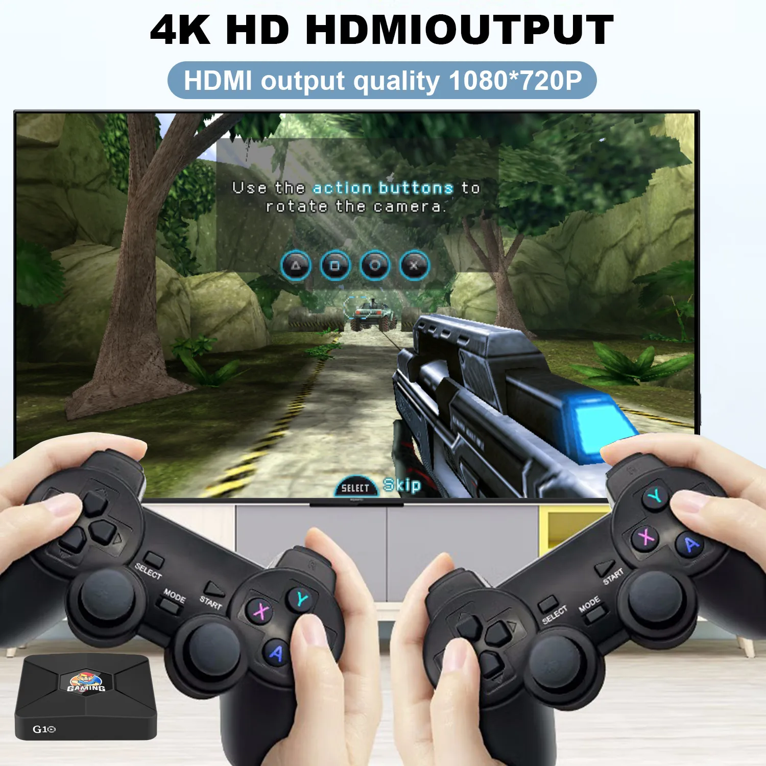 HaaYot Game Box 4K HD Smart An - Retro Gaming Tv Box avis et prix