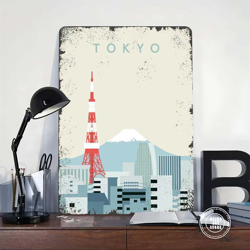 Affiche de Tokyo rétro, pannea - Retro Gaming Gifts For Men avis et prix