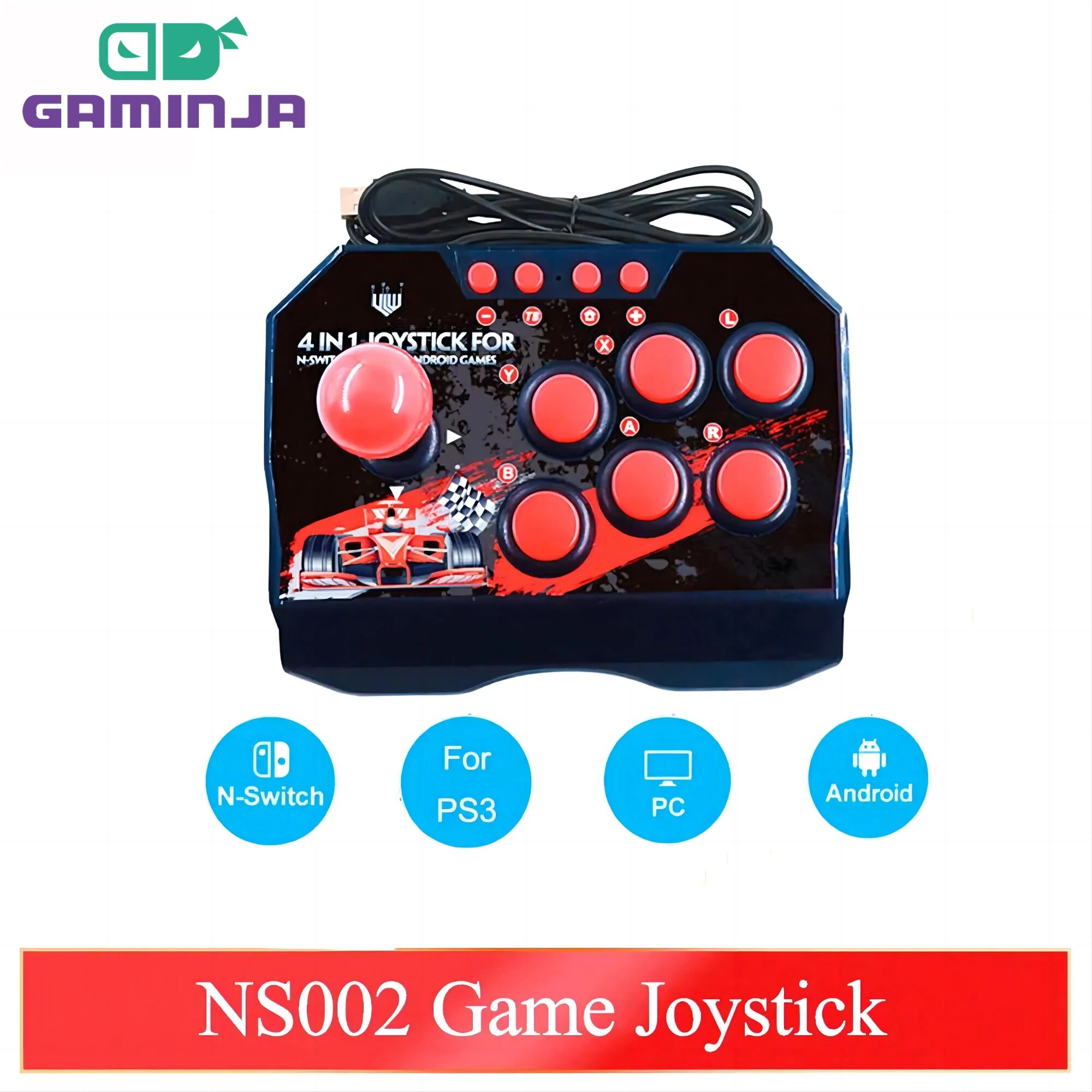 GAMINJA NS002 4 En 1 Rétro Arc - Retro Gaming Play Zone avis et prix