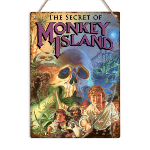 MONKEY ISLAND Amiga Vintage Re - Retro Gaming Decor avis et prix