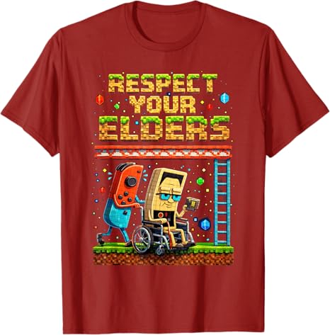 Respectez vos personnes âgées  - Retro Gaming Gifts For Men avis et prix