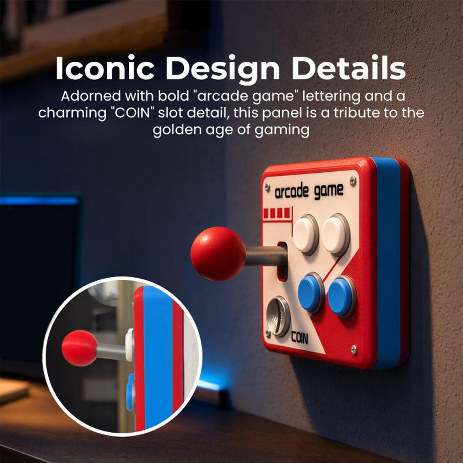 Cache-Interrupteurs Rétro Créa - Retro Gaming Decor avis et prix