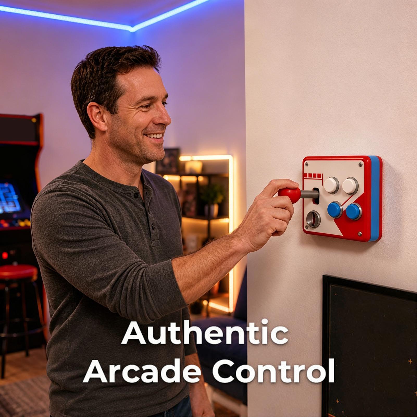 Cache-Interrupteurs Rétro Créa - Retro Gaming Decor avis et prix