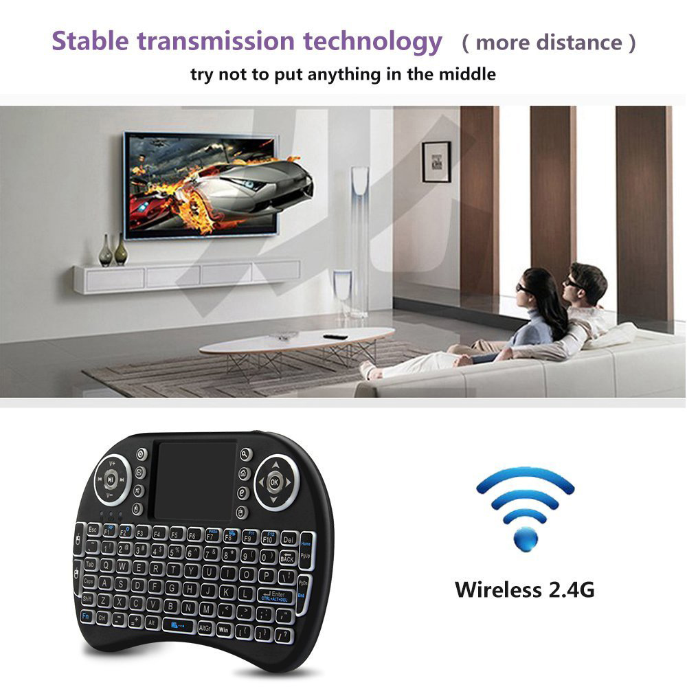 Mini clavier sans fil rétroécl - Retro Gaming Tv Box avis et prix